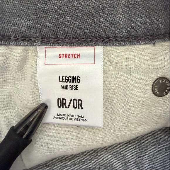 Express Mid Rise Skinny Jeans - Picture 3 of 4